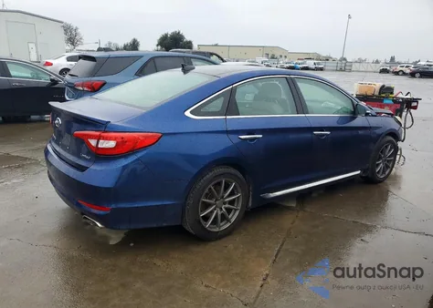 2015 Hyundai Sonata Sport z USA, uszkodzony, nr VIN 5NPE34AF3FH079473